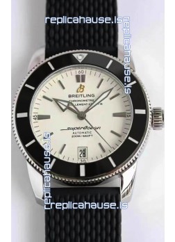 Breitling SuperOcean Heritage II B20 42MM White Dial Swiss Replica Watch - 1:1 Mirror Edition