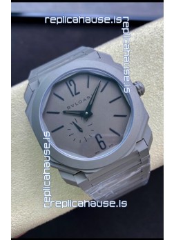 Bvlgari Octo Finissmo Edition 1:1 Mirror Replica Sandblasted Ceramic Casing