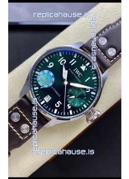 IWC Big Pilot IW501015 - Functional Power Reserve Green Dial 1:1 Mirror Watch