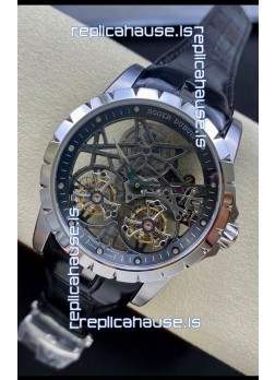 Roger Dubuis Excalibur Dual Tourbillon 1:1 Mirror Swiss Steel Case