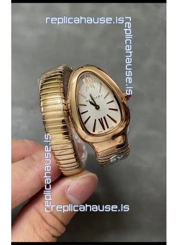 Bvlgari Serpenti Edition Rose Gold Casing Watch in 1:1 Mirror Quality