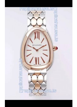 Bvlgari Serpenti Seduttori Edition in Two Tone Rose Gold Casing Super Clone Watch