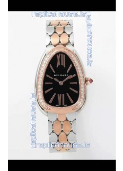 Bvlgari Serpenti Seduttori Edition in Two Tone Rose Gold Casing Super Clone Watch