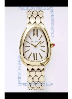 Bvlgari Serpenti Seduttori Edition in Yellow Gold Casing Super Clone Watch