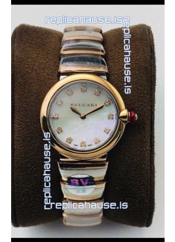 Bvlgari LVCEA Edition Watch in Two Tone Rose Gold Steel - 1:1 Mirror Replica