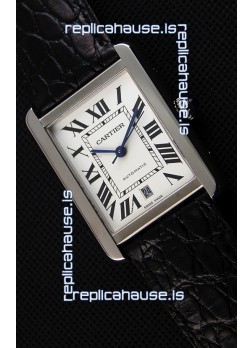 Cartier Tank Solo Swiss Automatic Watch in Steel Strap 31MM Wide 