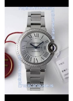 Ballon De Cartier Swiss Automatic 1:1 Mirror Quality 33MM in Steel Casing