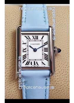 Cartier Tank Solo Swiss Quartz Watch in Stainless Steel Casing 
