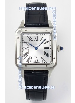 Cartier Santos Dumont 31.4MM Super Clone Edition Watch in Steel Casing