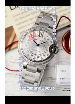 Ballon De Cartier Swiss Automatic 1:1 Mirror Quality 33MM in Stainless Steel