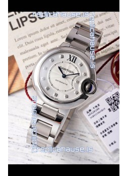 Ballon De Cartier Swiss Automatic 1:1 Mirror Quality 33MM in Steel Casing