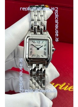 PANTHERE de Cartier Edition 27mm Pearl Dial 1:1 Mirror Swiss Watch Steel Casing