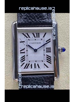 Cartier Tank Solo Swiss Quartz Watch in Steel Casing - 33MM Casing