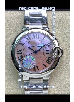 Ballon De Cartier Swiss Automatic 1:1 Mirror Quality 33MM in Steel Casing