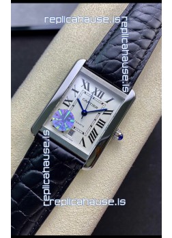 Cartier Tank Solo Swiss Automatic Watch in Steel Casing - 31MM Wide - 1:1 Mirror Replica