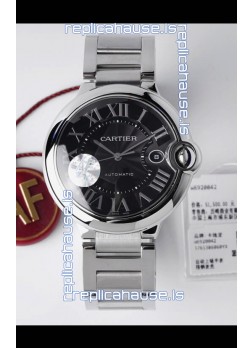 Ballon De Cartier Automatic 1:1 Mirror Swiss Replica Watch in 904L Steel Casing - 42MM