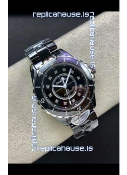 Chanel J12 38MM Black Ceramic Case Watch Automatic 1:1 Mirror Replica Watch