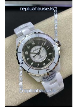 Chanel J12 38MM White Ceramic Case Watch Automatic 1:1 Mirror Replica Watch