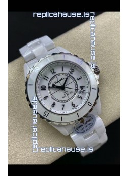 Chanel J12 38MM White Ceramic Case Watch Automatic 1:1 Mirror Replica Watch