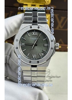 Chopard Alpine Eagle Stainless Steel Grey Dial Super Clone Replica Watch 