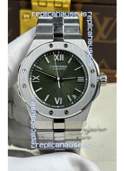 Chopard Alpine Eagle Stainless Steel Green Dial Super Clone Replica Watch 