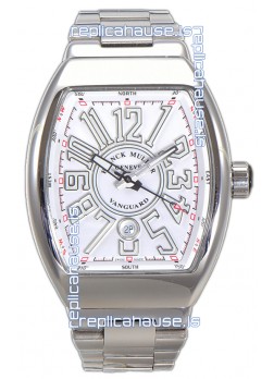 Franck Muller Vanguard Yachting V45 Stainless Steel Casing Swiss Replica Watch 