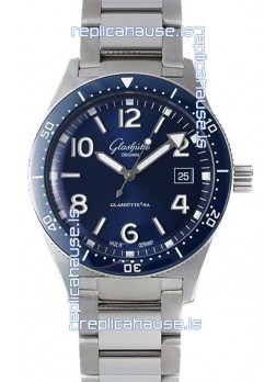 Glashütte SeaQ Divers Edition 1:1 Superclone Swiss Replica Watch Blue Dial 