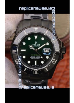 Rolex SeaDweller Deep-Sea Green Dial in 1:1 Mirror Quality - PVD Casing