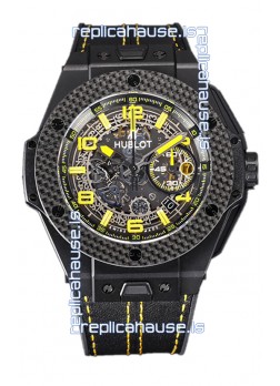 Hublot Big Bang F1 "King Carbon" Edition Chronograph Swiss Replica Watch 