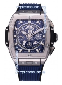Hublot Spirit of Bang Titanium Casing Blue Dial - 42MM Swiss Replica