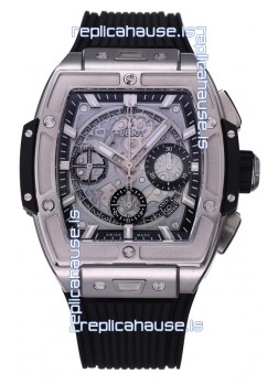 Hublot Spirit of Bang Titanium Casing Black Dial - 42MM Swiss Replica