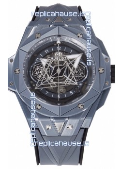 Hublot Big Bang UNICO Sang Bleu II Grey Ceramic 1:1 Mirror Quality Swiss Replica Watch