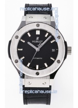 Hublot Super Clone Classic Fusion Titanium 38MM 1:1 Mirror Replica Watch Black Dial