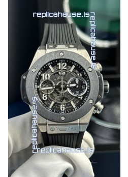 Hublot Super Clone Unico Titanium Watch in Ceramic Bezel 42MM 