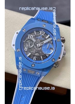 Hublot Big Bang Unico Blue PVD 1:1 Mirror Edition Swiss Replica Watch