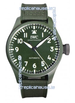 IWC Big Pilot's Top Gun Woodland Edition 43MM Ceramic Casing Swiss Replica Watch 