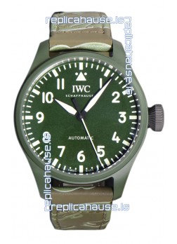 IWC Big Pilot's Top Gun Woodland Edition 43MM Ceramic Casing Swiss Replica Watch 