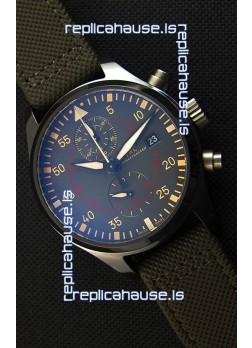 IWC Pilot's Watch Chronograph Top Gun Miramar IW389002 Ceramic Anthracite Dial 1:1 Mirror Replica 