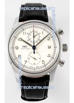 IWC Portugieser Chronograph Classic IW390403 White Dial Swiss Replica Watch