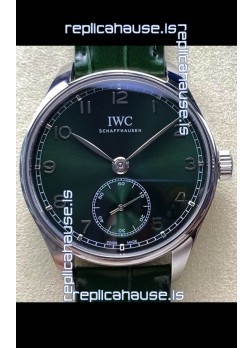 IWC Portugieser Super Clone Automatic 41 IW358310 Green Dial in Steel Case