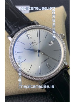 IWC Portofino Automatic 1:1 Mirror Quality Steel Dial 904L Steel Casing Swiss Replica Watch