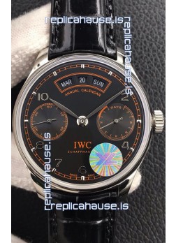 IWC Portugieser Swiss 1:1 Mirror Replica Watch Brown Dial Steel Case Watch