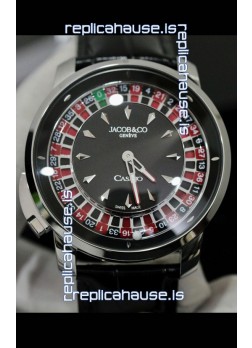 Jacob and Co Roulette Edition Replica Watch in Stainless Steel Casing 