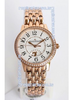 Jaeger-LeCoultre Rendez-Vous Steel Night & Day 1:1 Mirror Rose Gold Watch