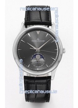 Jaeger LeCoultre Master Ultra Thin Moon 904L Steel 1:1 Mirror Replica Watch