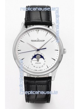 Jaeger LeCoultre Master Ultra Thin Moon 904L Steel 1:1 Mirror Replica Watch
