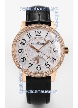 Jaeger-LeCoultre Rendez-Vous Steel Night & Day Rose Gold 1:1 Mirror Swiss Watch