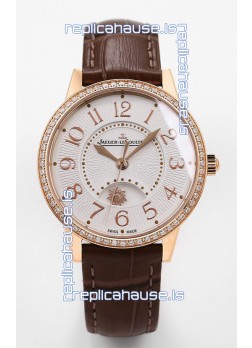 Jaeger-LeCoultre Rendez-Vous Steel Night & Day Rose Gold 1:1 Mirror Swiss Watch