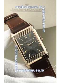 Jaeger-LeCoultre Reverso DuoFace Rose Gold Casing Watch in Swiss Automatic Movement
