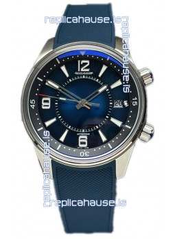 Jaeger LeCoultre Polaris Date Blue Dial Rubber Strap 1:1 Mirror Replica Watch 42MM